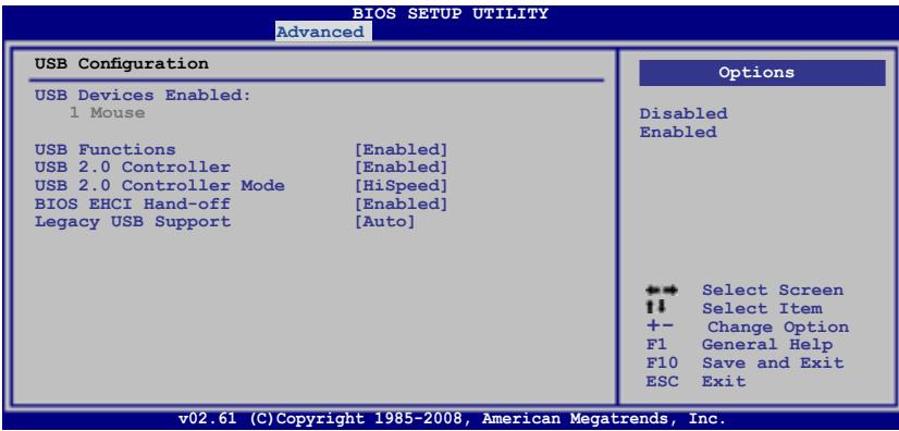 ASUS P5Q - USB Configuration - 1