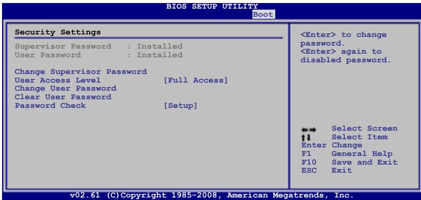 ASUS P5Q - Security - 3