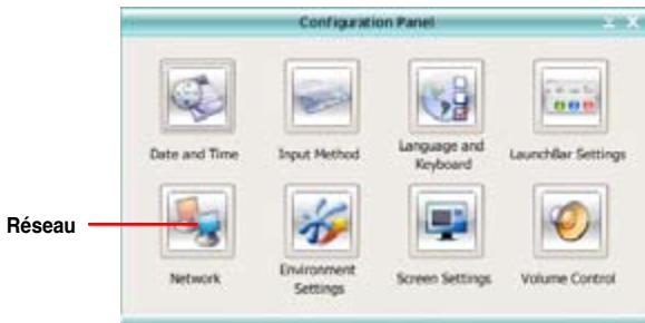 ASUS P5Q - Ouvrez l'outil Résseau. - 1