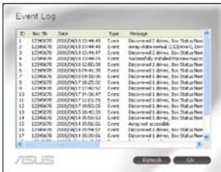 ASUS P5Q - Event Log - 1