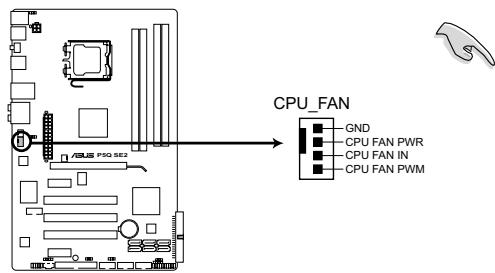 ASUS P5Q SE2 - Installer le dissipateur et le ventilateur du CPU - 5