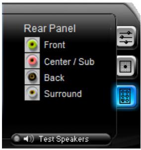 ASUS P5Q-E - Paramètres des ports audio - 1