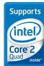 ASUS P5Q-E - Support des processeurs Intel® Core™2 Extreme / Core™ 2 Quad / Core™2 Duo - 2