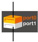 ASUS P5Q-E - Connecteurs Serial ATA SIL5723 [orange] (7-pin SATA_E1, SATA_E2) - 4