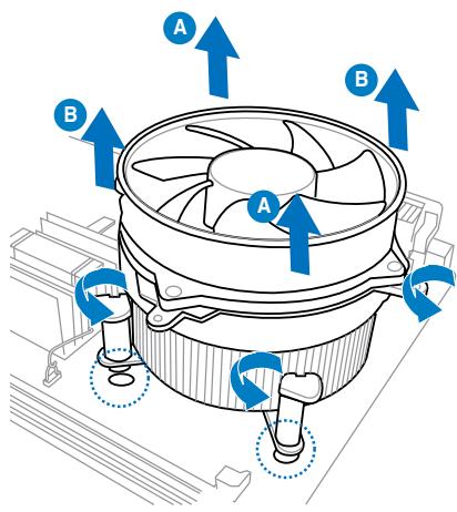 ASUS P6T DELUXE V2 - Désinstaller le dissipateur et le ventilateur du CPU - 2