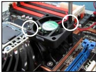 ASUS P6T DELUXE V2 - Installer un ventilateur système - 2