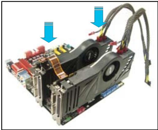 ASUS P6T DELUXE V2 - Installer des cartes graphiques SLI - 2