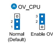 ASUS P6T DELUXE V2 - Réglage de la surtension du CPU / bus DRAM / QPI DRAM (3-pin ov_cpu, 3-pin ov_dram_bus, 3-pin ov_qpi_dram) - 2
