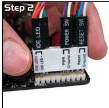 ASUS P6T DELUXE V2 - ASUS q-connector - 2
