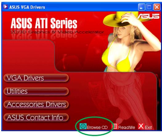 ASUS AX850 - Explorer le CD de support - 1