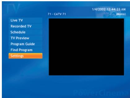 ASUS TV FM 7134 - Guide Settings (Paramétres du guide TV) - 1