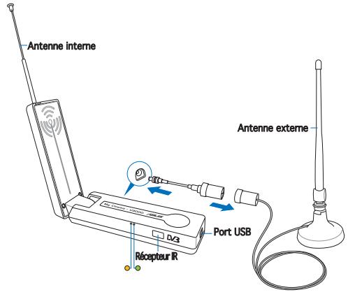 ASUS TV FM 7134 - Récepteur TNT externe - 1