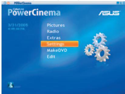 ASUS TV FM 7134 - Naviguer dans la page d'accueil - 2