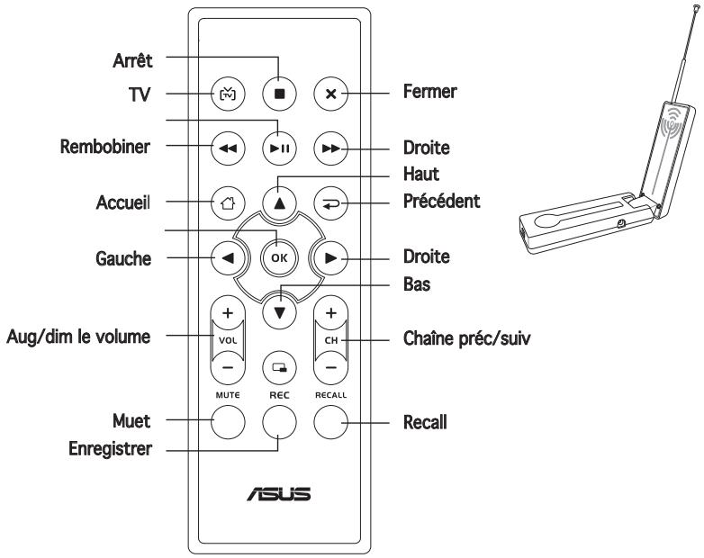 ASUS TV FM 7135 - A.1.2 Récepteur TNT externe - 1