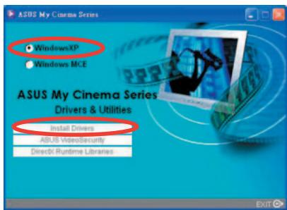 ASUS TV FM 7135 - Installer les pilotes - 2