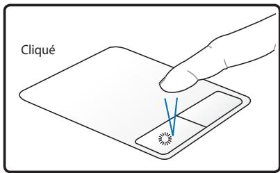 ASUS X93 - Illustrations sur l'utilisation du pavé tactile - 1