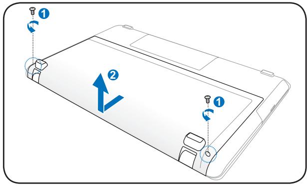 ASUS X93 - Pour refirer la batterie : - 1