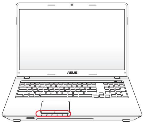 ASUS X93 - Indicateurs d'etat - 1