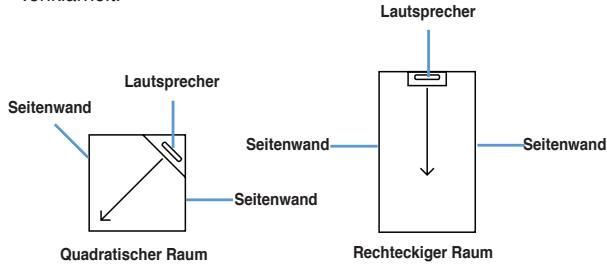 ASUS CINE5 - Raum & Laatsprecheraufstellung - 1