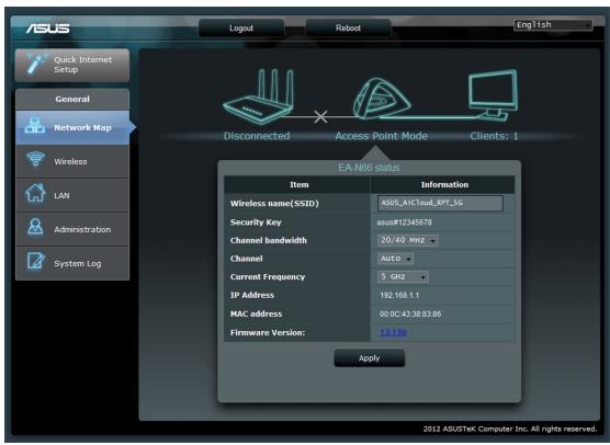ASUS EA-N66 - Carte du réseau - 2