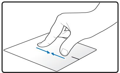 ASUS N76VZ-V4G-T1153H - Illustrations sur l'utilisation du pavé tactile - 10