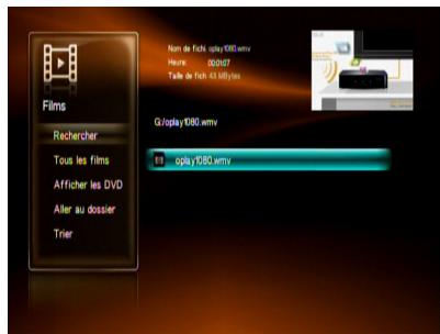 ASUS O!PLAY HD2 DONGLE WI-FI - Pour lire un fichier video : - 2