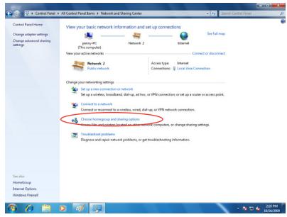 ASUS O!PLAY HD2 DONGLE WI-FI - Partage de fichiers sous Windows® 7 - 1
