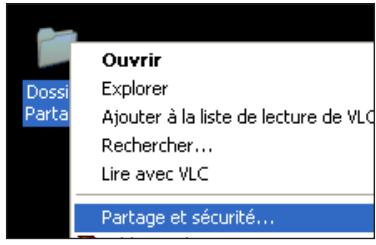 ASUS O!PLAY HDP-R1 - Partage de fichiers sous Windows XP - 1