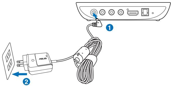 ASUS O!PLAY MINI,  O!PLAY MINI PLUS - Connector l'adaptateur d'alimentation - 1
