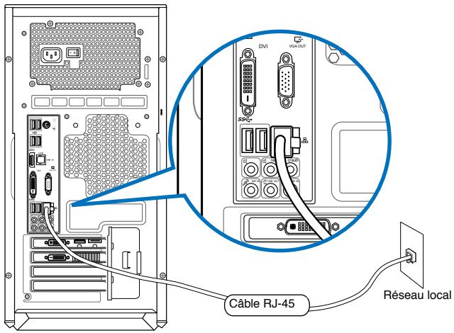 ASUS TYTAN CG8480-FR017S - Connexion via un réseau local - 1
