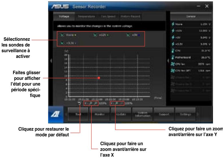 ASUS TYTAN CG8480-FR017S - Pour configurer Sensor Recorder : - 1