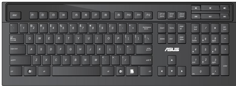 ASUS TYTAN CG8480-FR017S - ASUS PRIMAX/KB2621-Tastatur - 1