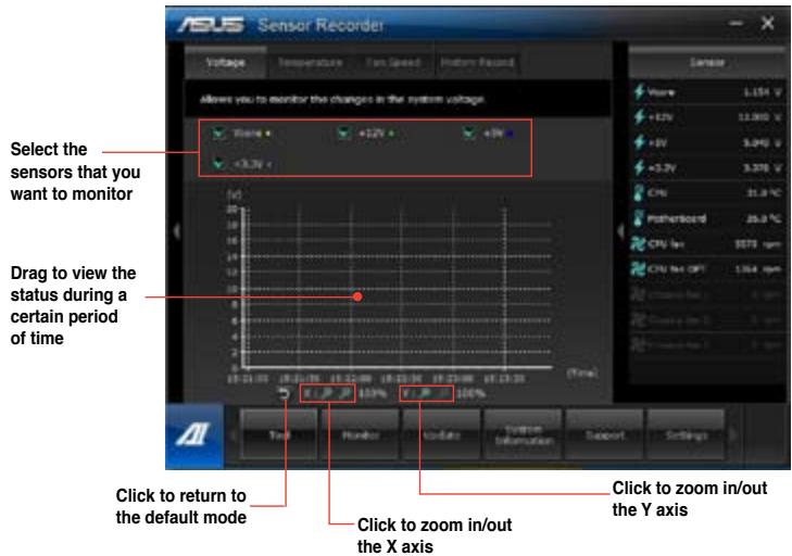 ASUS TYTAN CG8480-FR017S - To configure Sensor Recorder: - 1