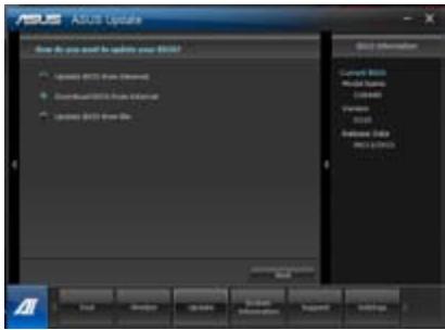ASUS TYTAN CG8480-FR017S - Downloading the BIOS from the Internet - 1