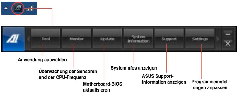 ASUS TYTAN CG8480-FR017S - Al Suite II verwenden - 1