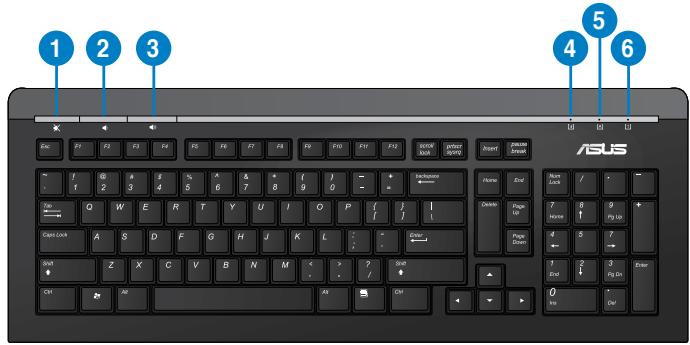 ASUS TYTAN CG8480-FR017S - Clavier ASUS PRIMAX/KB2621 - 4