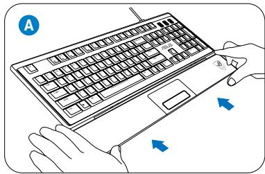 ASUS TYTAN CG8480-FR017S - Installer le clavier de jeu ASUS ROG U9N - 2