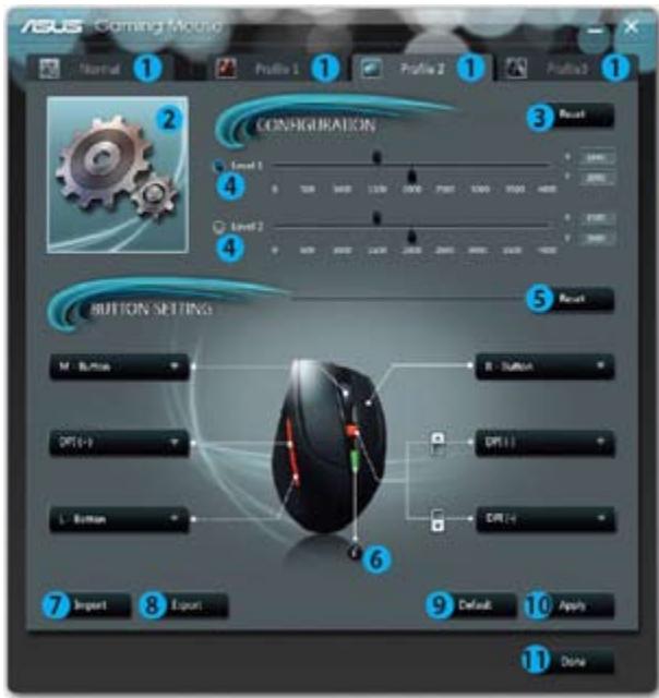 ASUS TYTAN CG8480-FR017S - Main Menu - 1