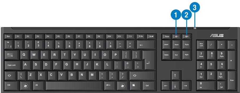 ASUS TYTAN CG8480-FR017S - Teclado BTC 6200C - 3