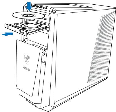 ASUS TYTAN CG8480-FR017S - Utilizar a unidade optica - 2