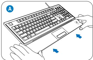 ASUS TYTAN CG8480-FR017S - Installing the ASUS ROG U9N Gaming Keyboard - 2
