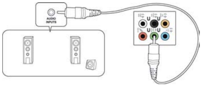 ASUS TYTAN CG8480-FR017S - Anschluss von 2-Kanal Laufsprechern - 1