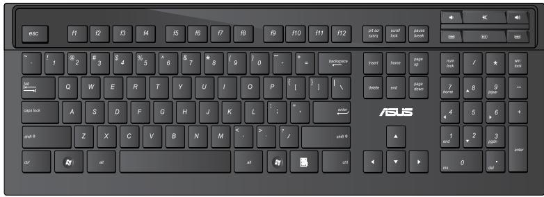 ASUS TYTAN CG8480-FR017S - ASUS PRIMAX/KB2621 keyboard - 1