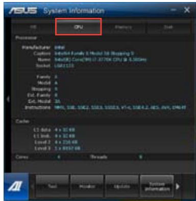 ASUS TYTAN CG8480-FR017S - Información del sistema - 3