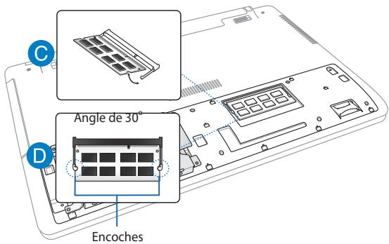 ASUS X550CC-XX200H - Installer un module mémoire (RAM) - 2