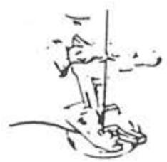 SINGER 740 - Pose des boutons - 3