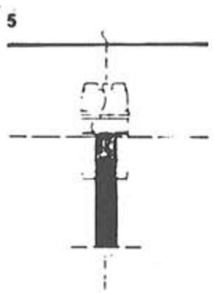 SINGER 740 - Boutonnière échantillon - 22