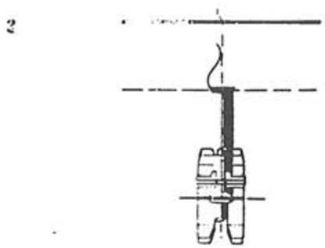 SINGER 740 - Boutonnière échantillon - 19
