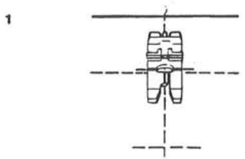SINGER 740 - Boutonnière échantillon - 17