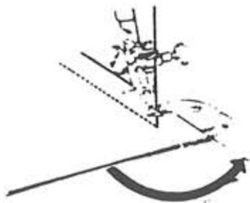 SINGER 740 - Coutures rabattues - 3